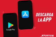 Descarga la app de Sportium disponible para Android y IOS.