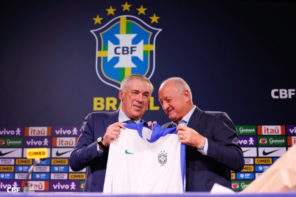 Carlo Ancelotti es nuevo DT de Brasil