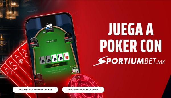 Jugar póker online Sportium