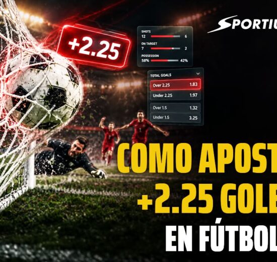 Más de 2.25 goles en apuestas: qué significa y cómo funciona 