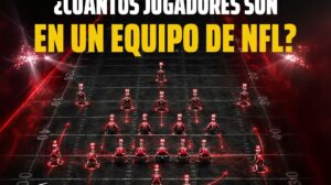 ¿Cuántos jugadores tiene un equipo de fútbol americano?  