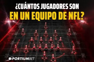 ¿Cuántos jugadores tiene un equipo de fútbol americano?  
